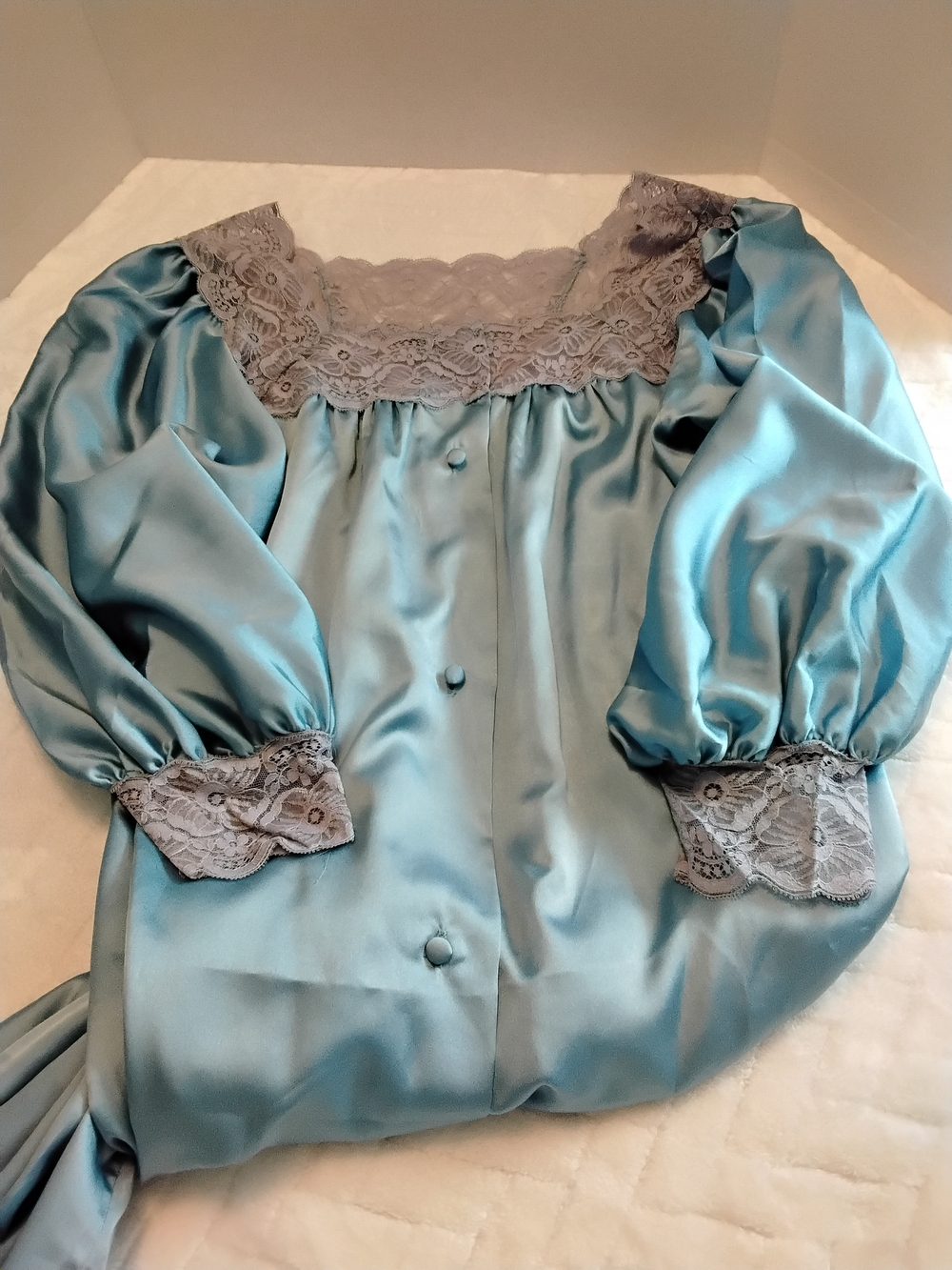 Vintage Christian Dior Pengnoir Set Color Blue - Picture 10 of 10